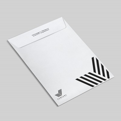 Buste con strip adesivo senza finestra, misura 19x26, 23x33 o 25x35 cm. Carta bianca da 80 gr.